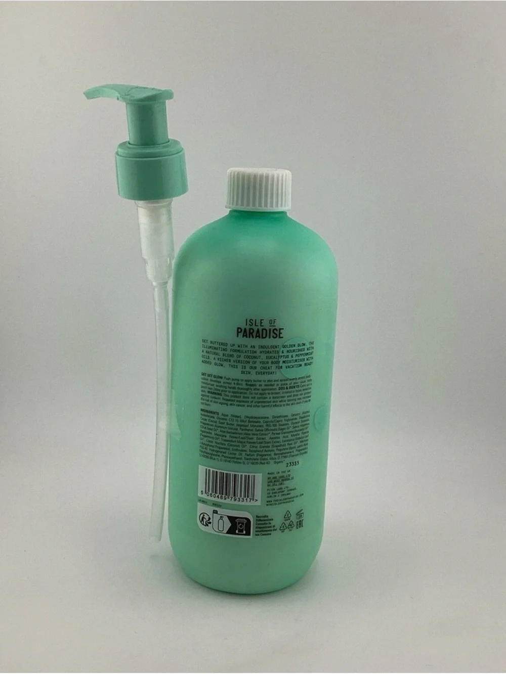 (500 ml) bottle of Isle of Paradise Self-Tanning Butter
